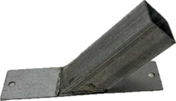 End Zone BBQ 45 Degree Coupler