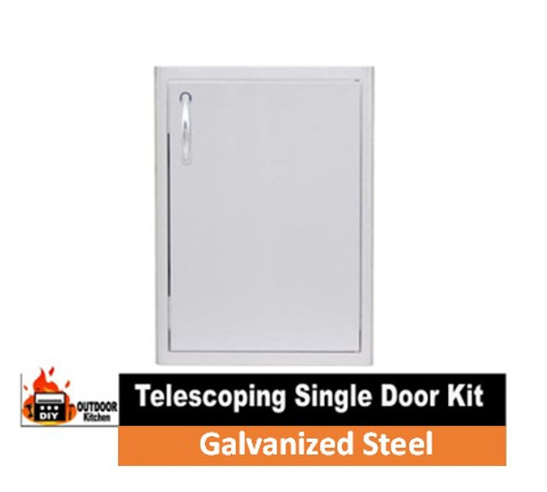 DIY Outdoor Kitchen Single Door Cutout Kit (12"-17.5" Cutout)