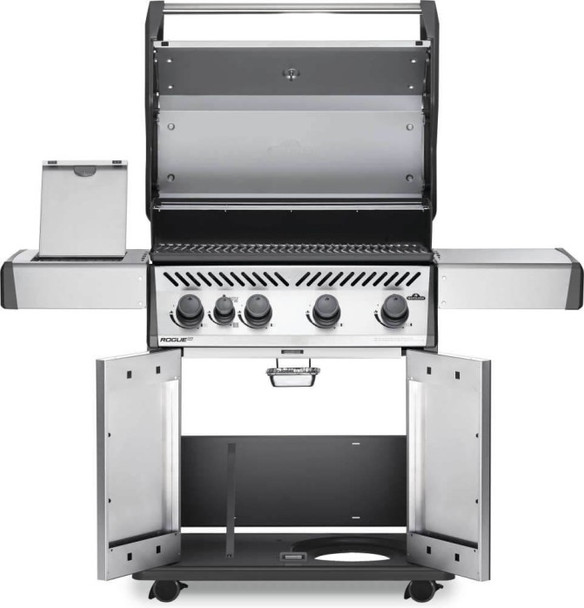 Napoleon Rogue XT 525 SIB Propane Gas Grill with Infrared Side Burner - Stainless Steel - RXT525SIBPSS-1