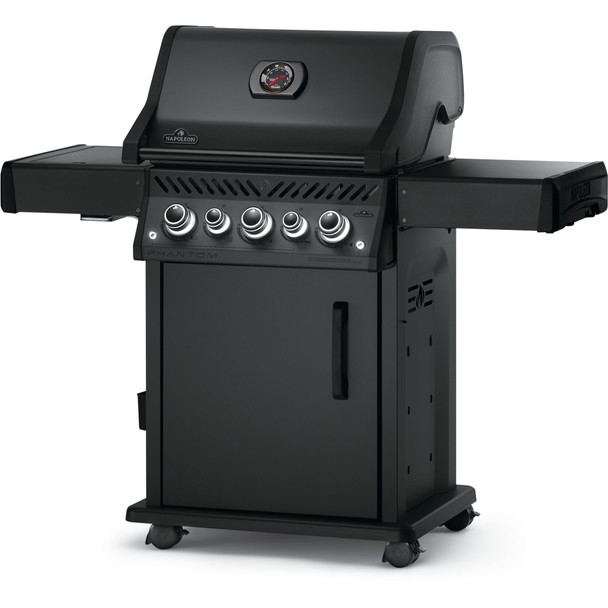 Napoleon Phantom Rogue SE 425 Propane Grill w/ Infrared Rear Burner & Infrared Side Burner - RSE425RSIBPK-1-PHM
