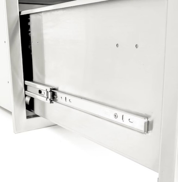 BBQ Girls Premium 30 X 15-Inch Stainless Steel Single Access Drawer - BBQ-260-DR3015