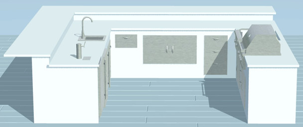 Summerset Outdoor Kitchen Plan S-U-01