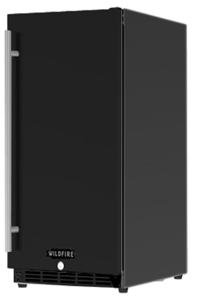 Wildfire 15-Inch 3.2 Cu. Ft. Black Stainless Steel Outdoor Refrigerator