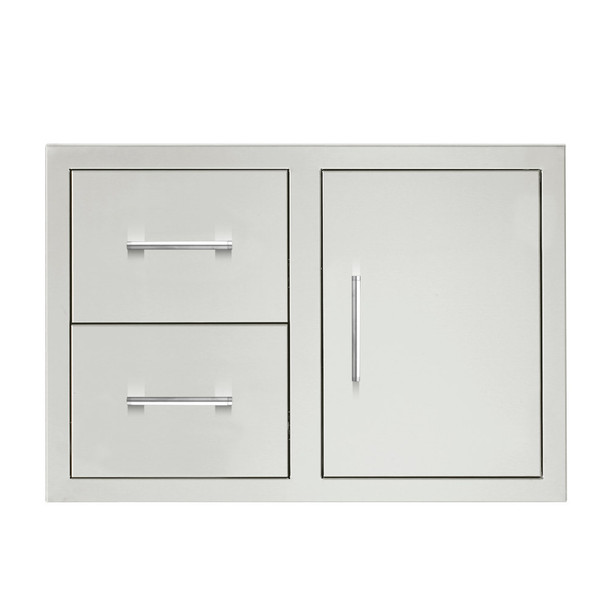 TrueFlame 32-Inch 2-Drawer and Access Door Combo w/Hidden Hinge - TF-DC2-32-A