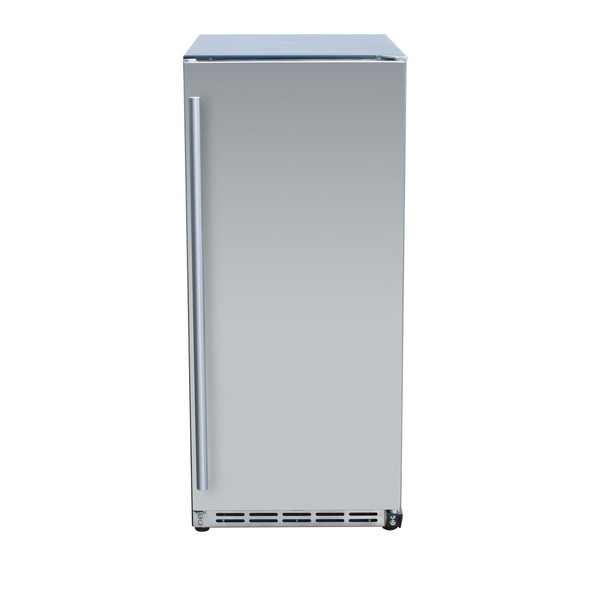 TrueFlame 15-Inch Outdoor Rated Refrigerator w/Stainless Steel Door & Handle