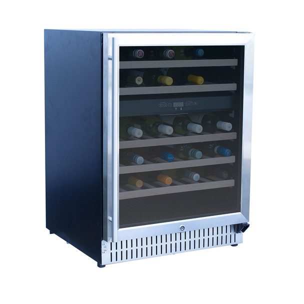 TrueFlame 24-Inch Outdoor Rated Dual Zone Wine Cooler