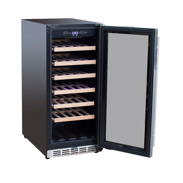 TrueFlame 15-Inch Outdoor Rated Wine Cooler - AMD-RFR-15W
