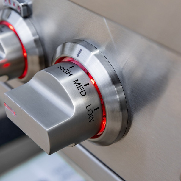 Summerset Sizzler Pro 40-Inch 5-Burner Built-In Grill with Rear Infrared Burner - SZRPRO40