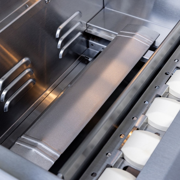 Summerset Sizzler Pro 40-Inch 5-Burner Built-In Grill with Rear Infrared Burner - SZRPRO40