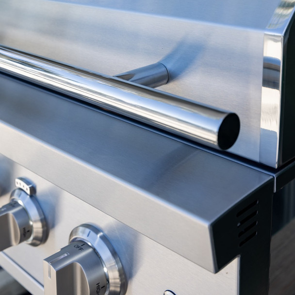 Summerset TRL Pro 40-Inch 4-Burner Built-In Grill with Rear Infrared Burner