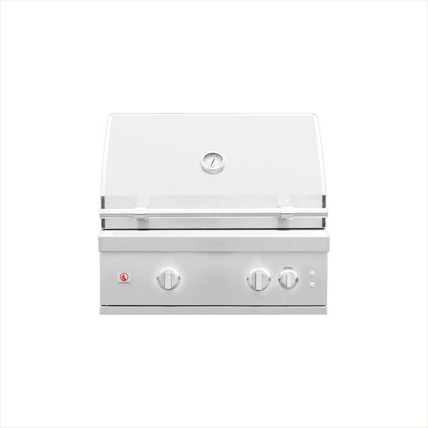 Summerset Quest 30-Inch 2-Burner Built-In Grill with Rear Infrared Burner
