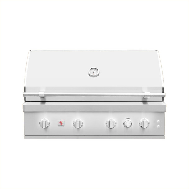 Summerset Quest 42-Inch 4-Burner Built-In Grill with Rear Infrared Burner