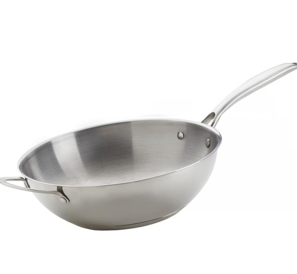 Napoleon 12 Inch Stainless Steel Wok - 70028