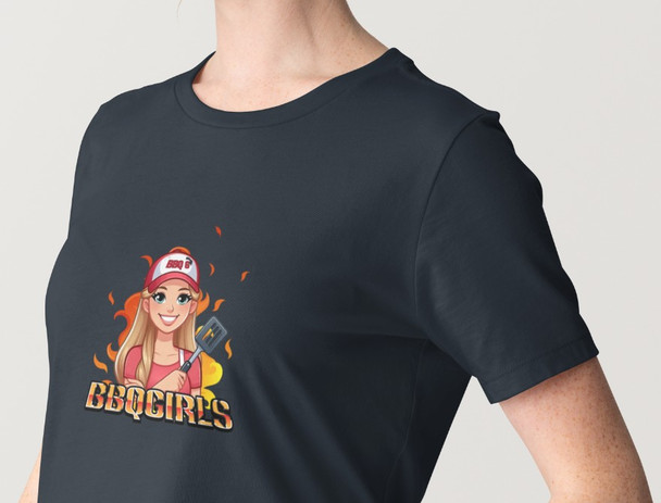 BBQ Girls Logo T shirt (women)