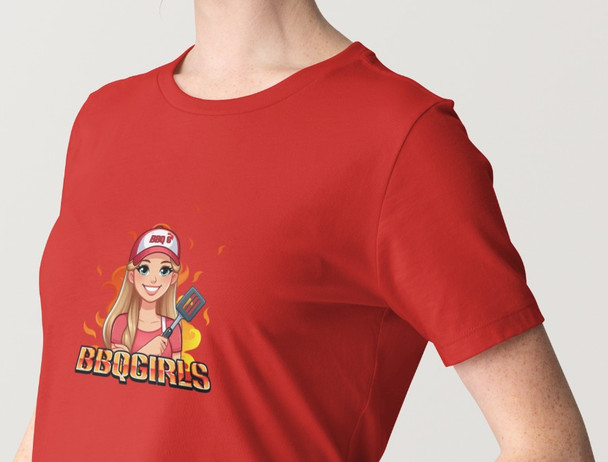 BBQ Girls Logo T shirt (women)