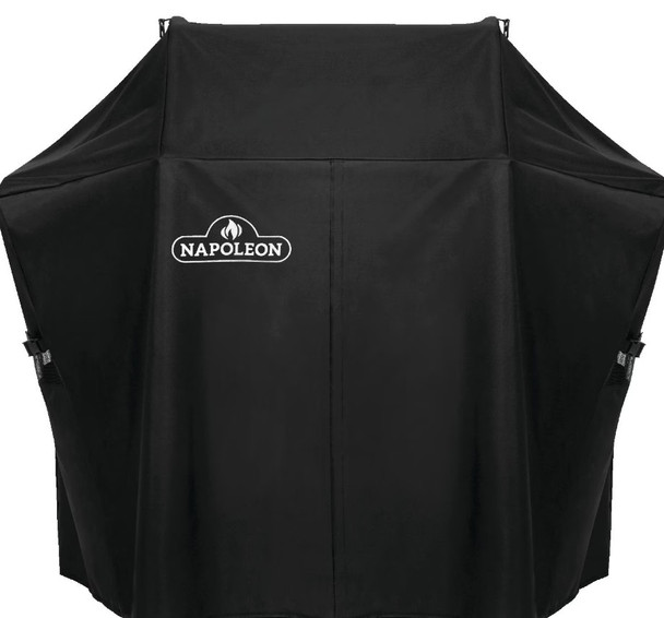 Napoleon Rogue 425 Grill Cover & Rotisserie Kit Bundle