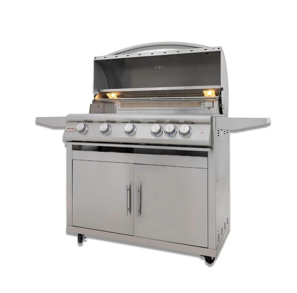 Blaze LTE+ 40-Inch 5-Burner Natural Gas Grill w/ Lift-Assist Hood & Rear Infrared Burner - BLZ-5LTE3-NG