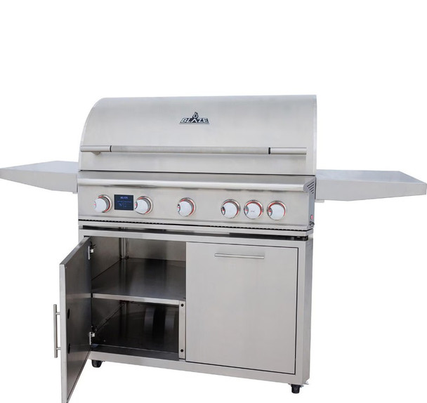 Blaze LTE PRO 40-in 5-Burner Natural Gas Grill w/ Digital Temperature Screen & Rotisserie