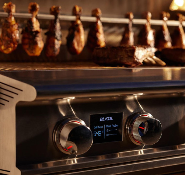 Blaze LTE PRO 40-in 5-Burner Natural Gas Grill w/ Digital Temperature Screen & Rotisserie