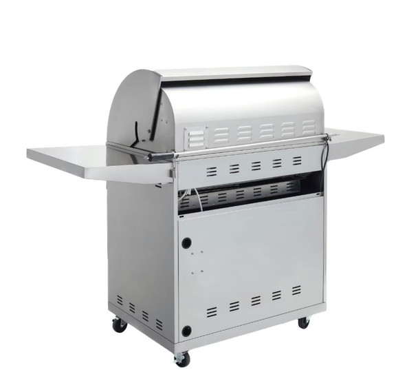 Blaze Professional LUX 34-in 3-Burner Natural Gas Grill w/ Rotisserie