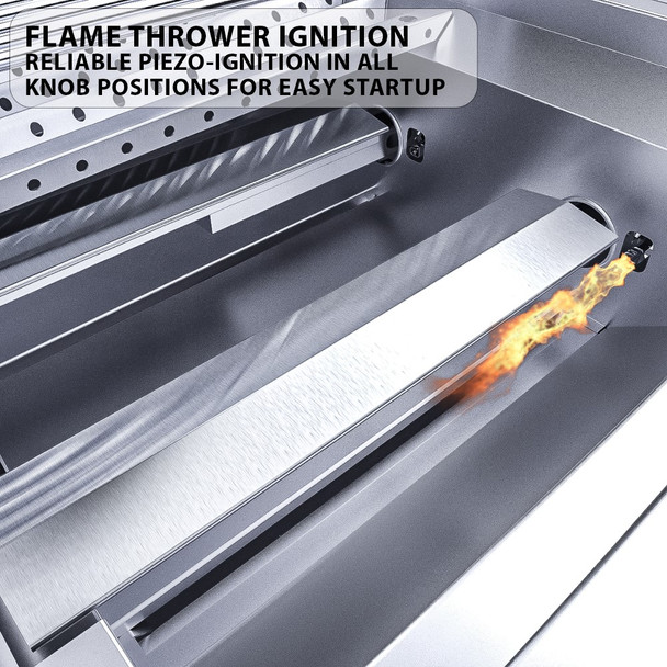 Sunstone Ruby 30-in 3-Burner Built-In Grill