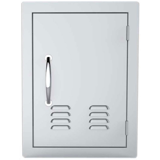 Sunstone-Grill-Classic-Series-14-Inch-Stainless-Steel-Right-Hinge-Vented-Vertical-Single-Access-Door-A-DV1420