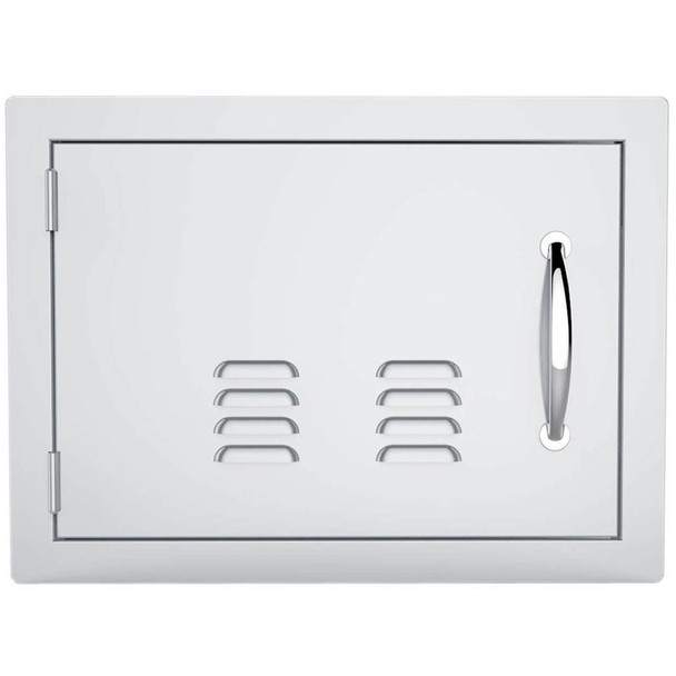 Sunstone-Grill-Classic-Series-24-Inch-Stainless-Steel-Left-Hinge-Vented-Horizontal-Single-Access-Door-A-DH1724-L