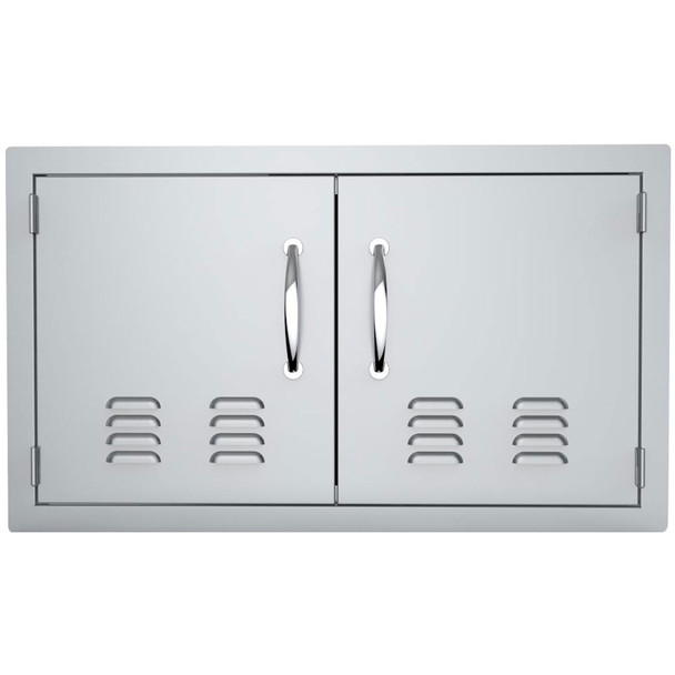 Sunstone-Grill-Classic-Series-36-Inch-Stainless-Steel-Vented-Double-Access-Door-C-DD36