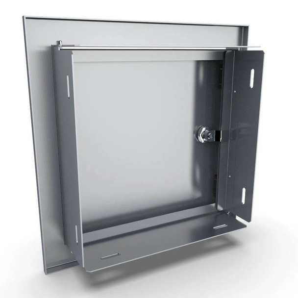 Sunstone-Grill-Signature-Series-12-Inch-Stainless-Steel-Beveled-Frame-Reversible-Hinged-Single-Access-Door-2