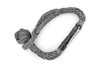 Soft Shackle Rope 7/16 Inch Diameter 34,000 LB Breaking Strength Gray Rough Country
