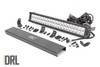 20-inch Cree LED Light Bar Dual Row Chrome Series w/ Amber DRL Rough Country