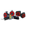 6.5 Inch 75W RMS (150W Peak Power Handling) Front & Rear Speaker 300 Watt UTV Audio