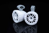 6.5 Inch Tower Pair White w/Swivel Mount Memphis Car Audio