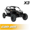 CAN-AM MAVERICK X3 COMPLETE COMMUNICATION KIT WITH INTERCOM AND 2-WAY RADIO - 696 PLUS / G1 GMRS / DASH MOUNT