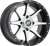 STORM WHEEL 14X7 4/156 4+3 (+5MM) BLK/MACHINED