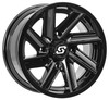 CHOPPER WHEEL 14X7 4/156 4+3 (+5MM) BLACK