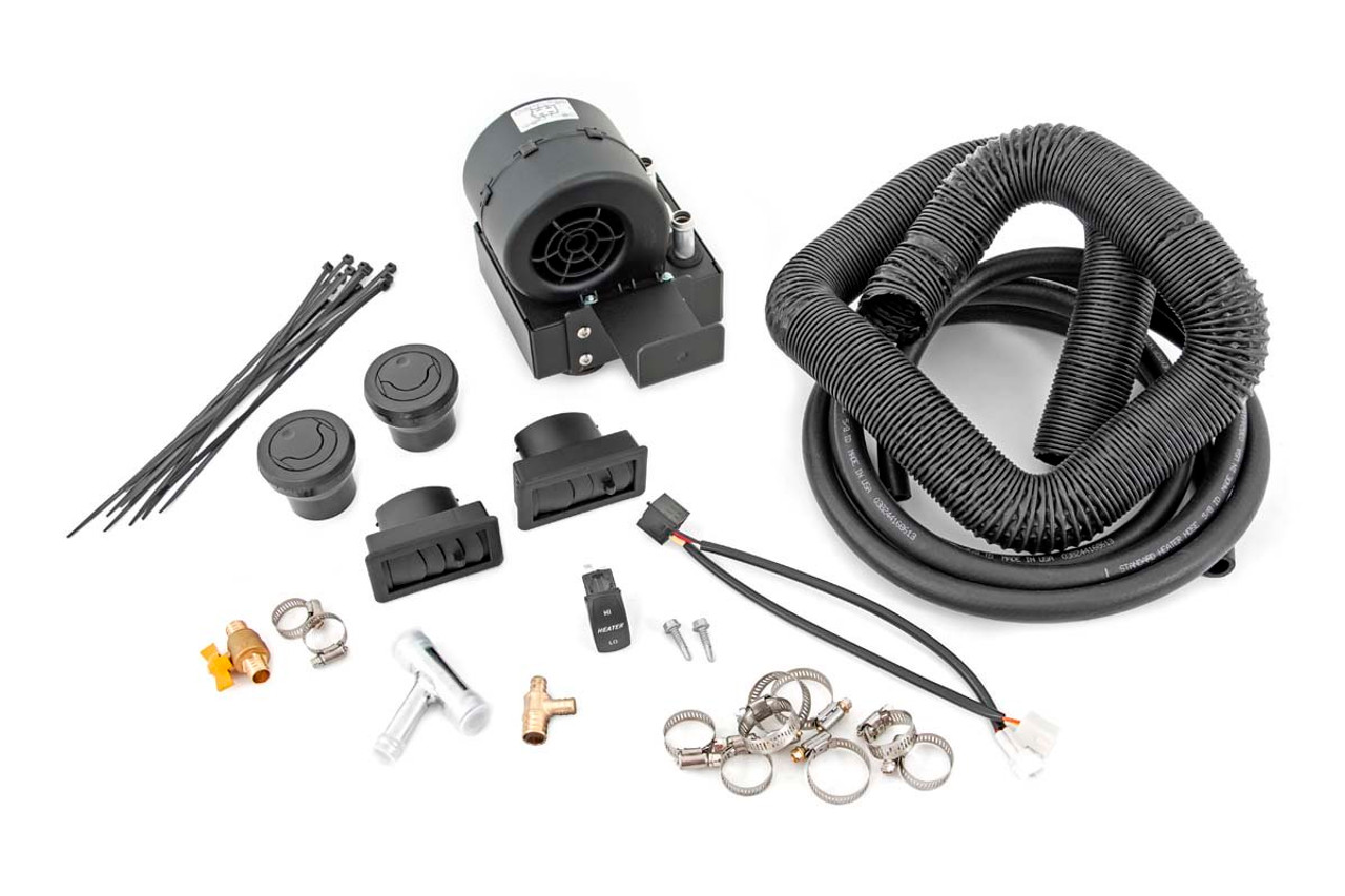 Polaris 16K BTU Hidden Fan Heater Kit 18-20 Ranger 1000XP Rough Country