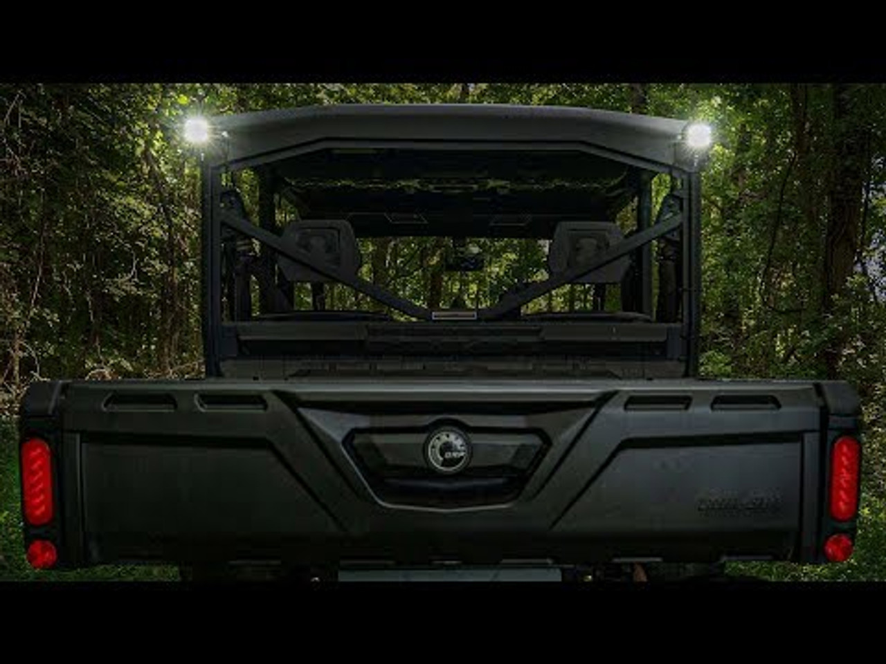 Can-Am Defender Rear Facing 2 Inch Black-Series LED Kit 16-20 Defender Rough Country