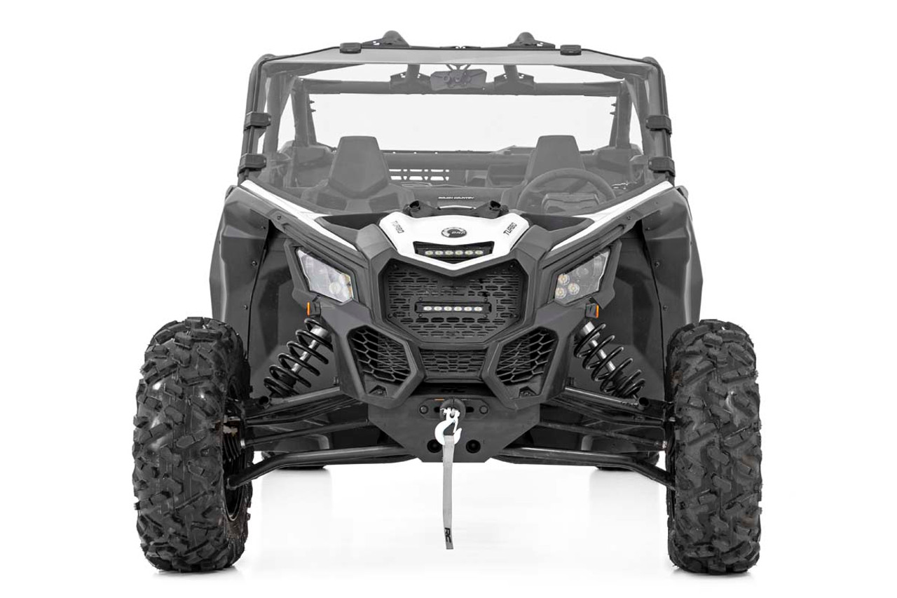 Can-Am Scratch Resistant Full Windshield 17-20 Maverick X3 Rough Country