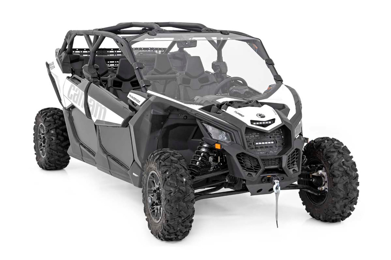 Can-Am Scratch Resistant Full Windshield 17-20 Maverick X3 Rough Country