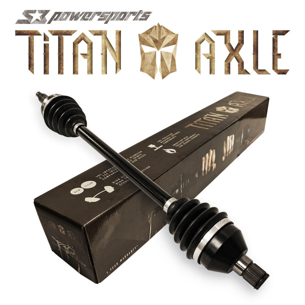 Titan Can Am Hd10 Defender Titan Axles