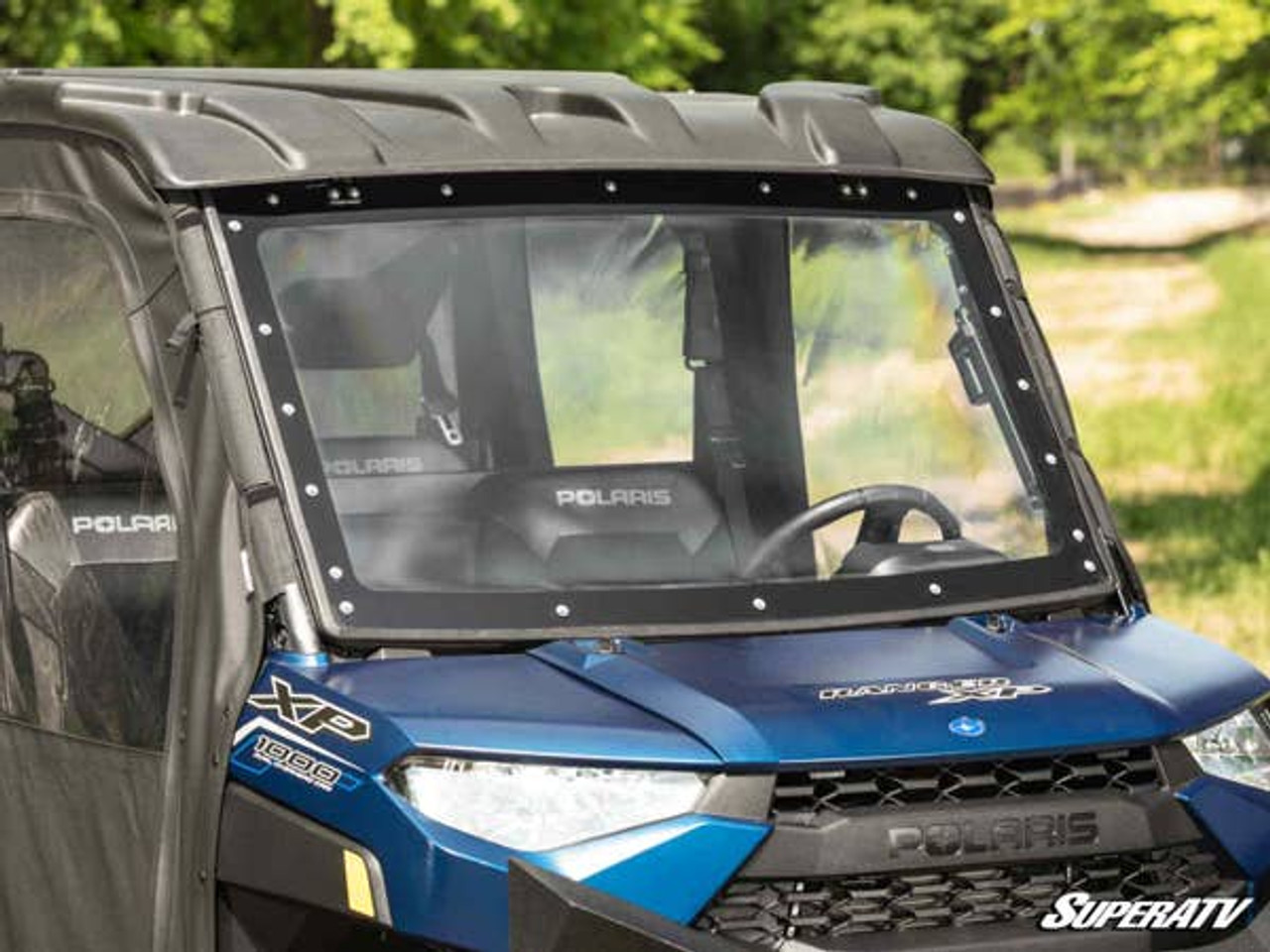 SUPER ATV POLARIS RANGER XP 1000 POWERED FLIP WINDSHIELD