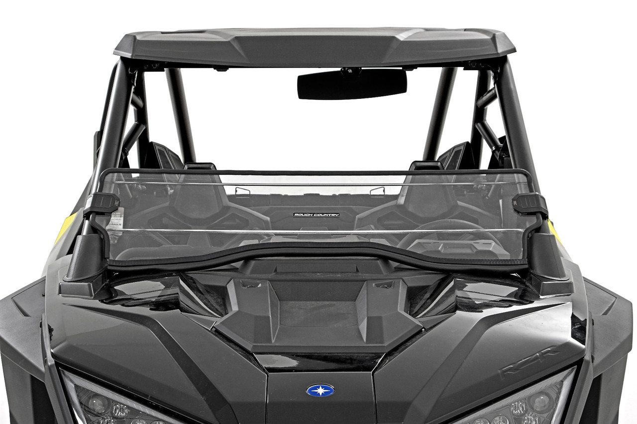 Polaris Scratch Resistant Half Windshield 20-21 Polaris RZR PRO XP Rough Country