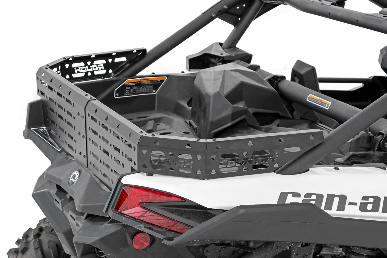 Can-Am Rear Cargo Bed Enclosure 17-21 Can-Am Maverick X3 Rough Country