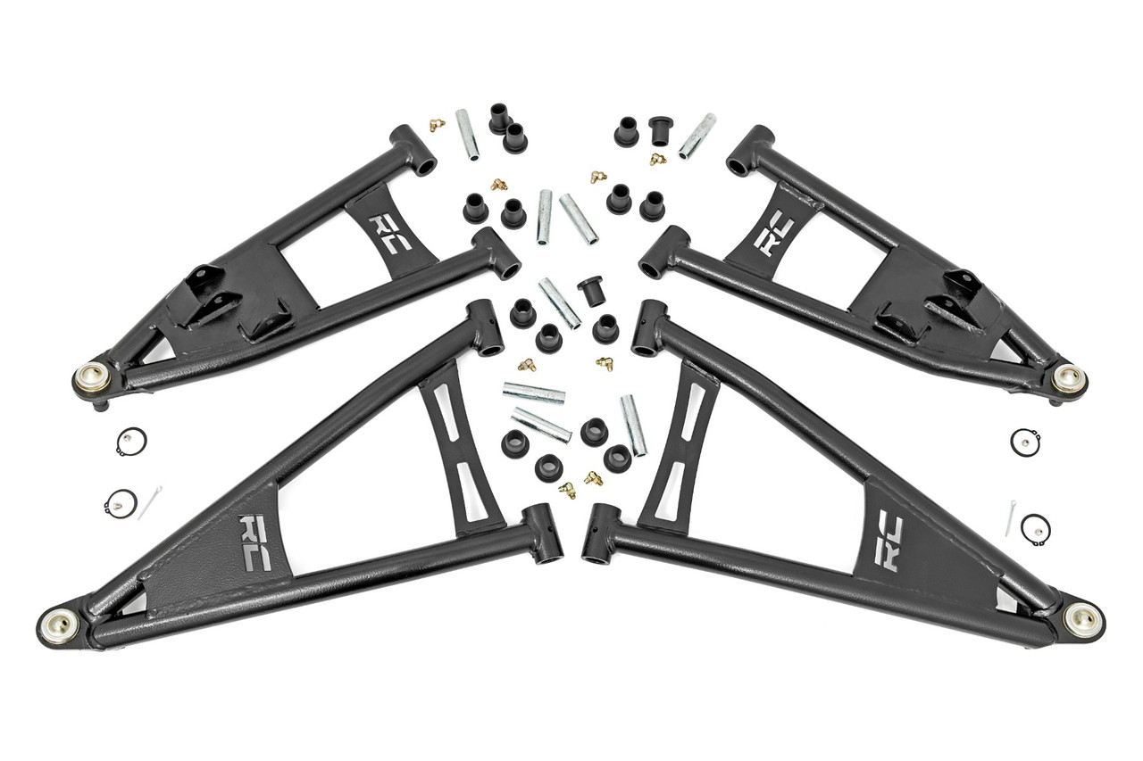 High Clearance 2 Inch Forward Offset Control Arms w/Ball Joints 17-20 Polaris Ranger 1000XP Rough Country