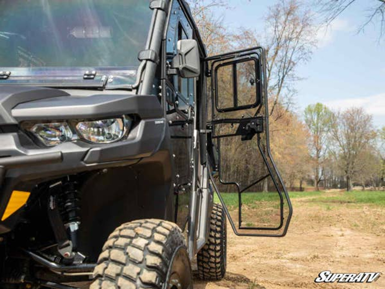 SUPER ATV CAN-AM DEFENDER MAX CONVERTIBLE CAB ENCLOSURE DOORS