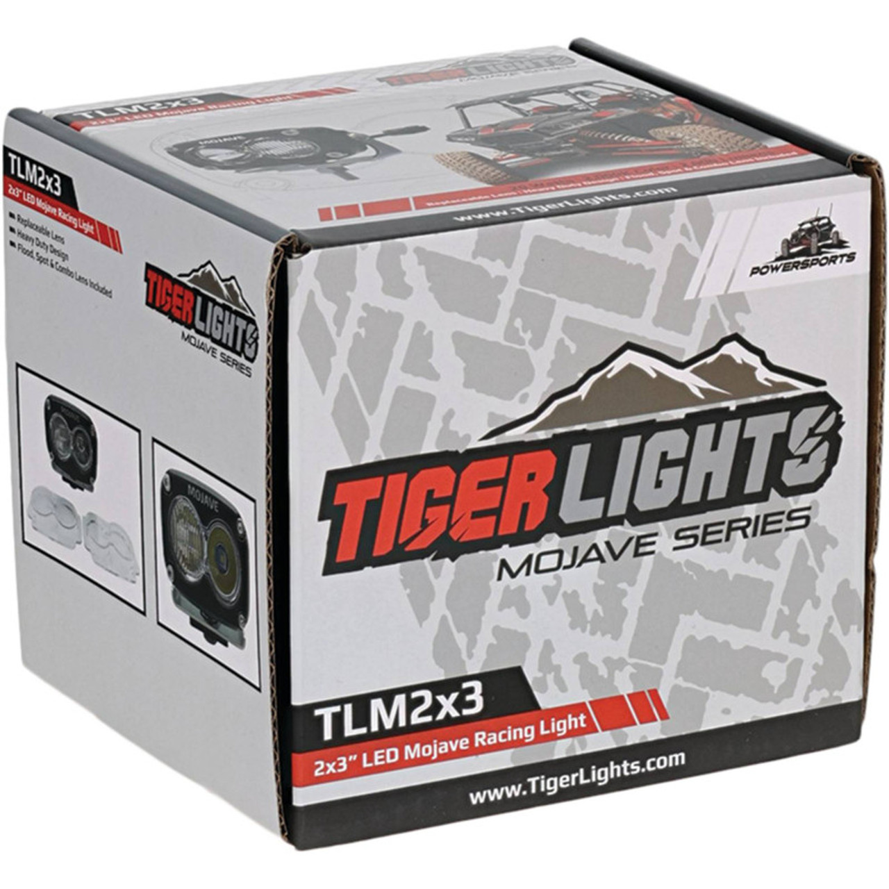 Tiger Lights  Mojave LED Cube  Light Kit 2" x  3"