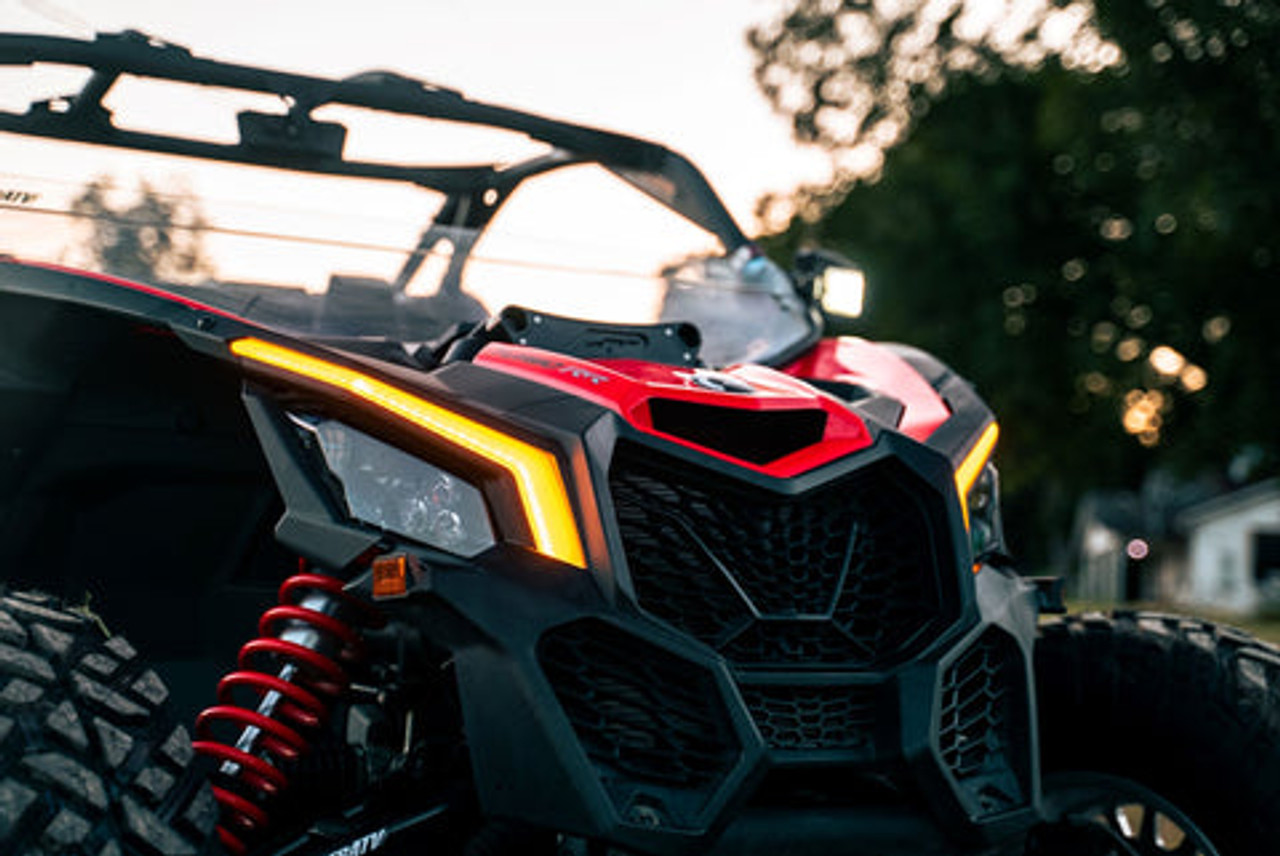 Corbin Customs Can Am Maverick X3Turn Signal-Kit- W Ghost Lights and Hazard Function & Horn Kit