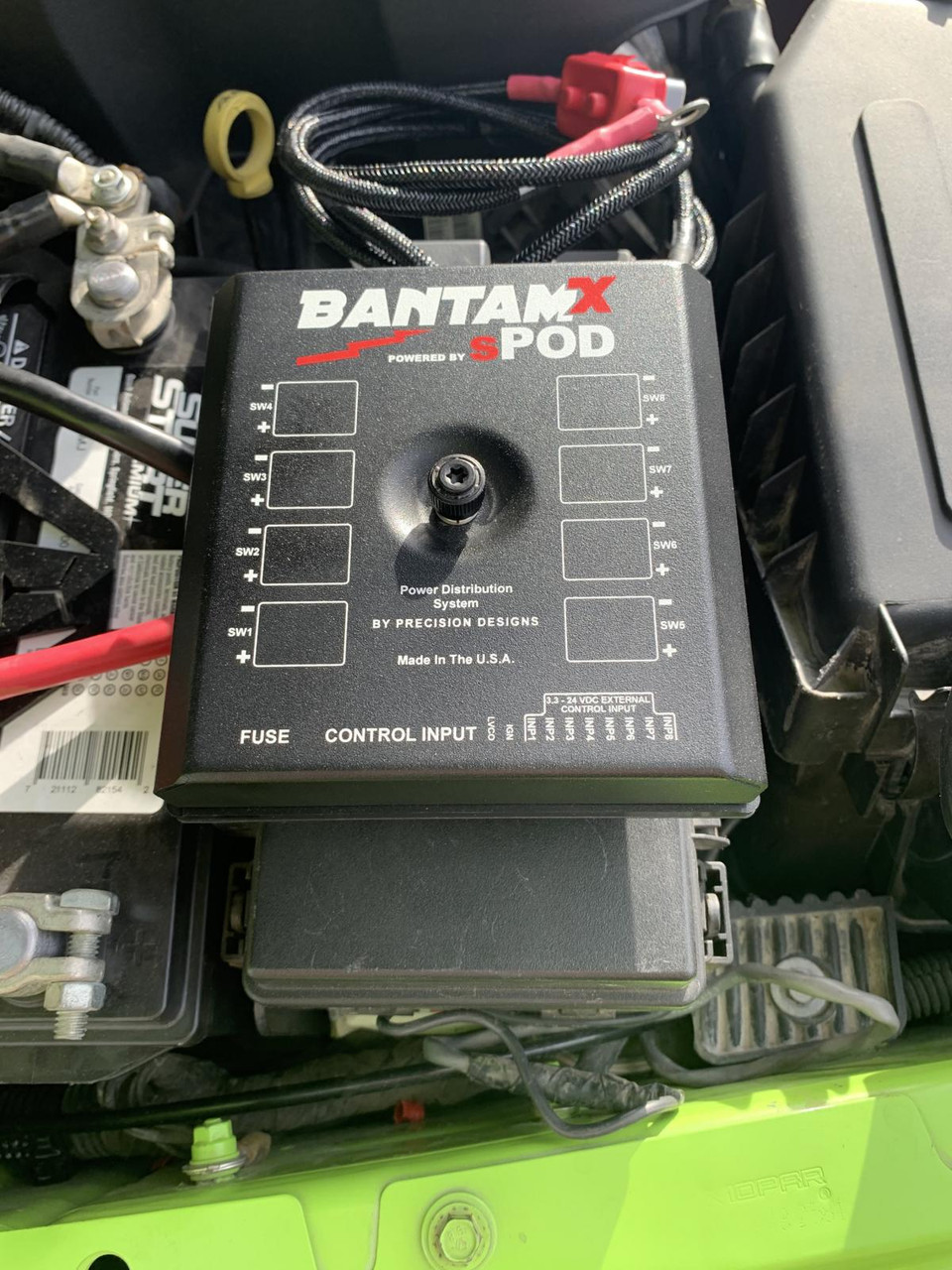 BantamX HD for Uni with 84 Inch battery cables