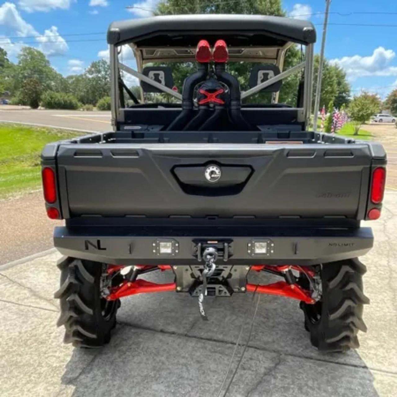 No Limit Defender Rear Winch Bumper (WINCH NOT INCLUDED)